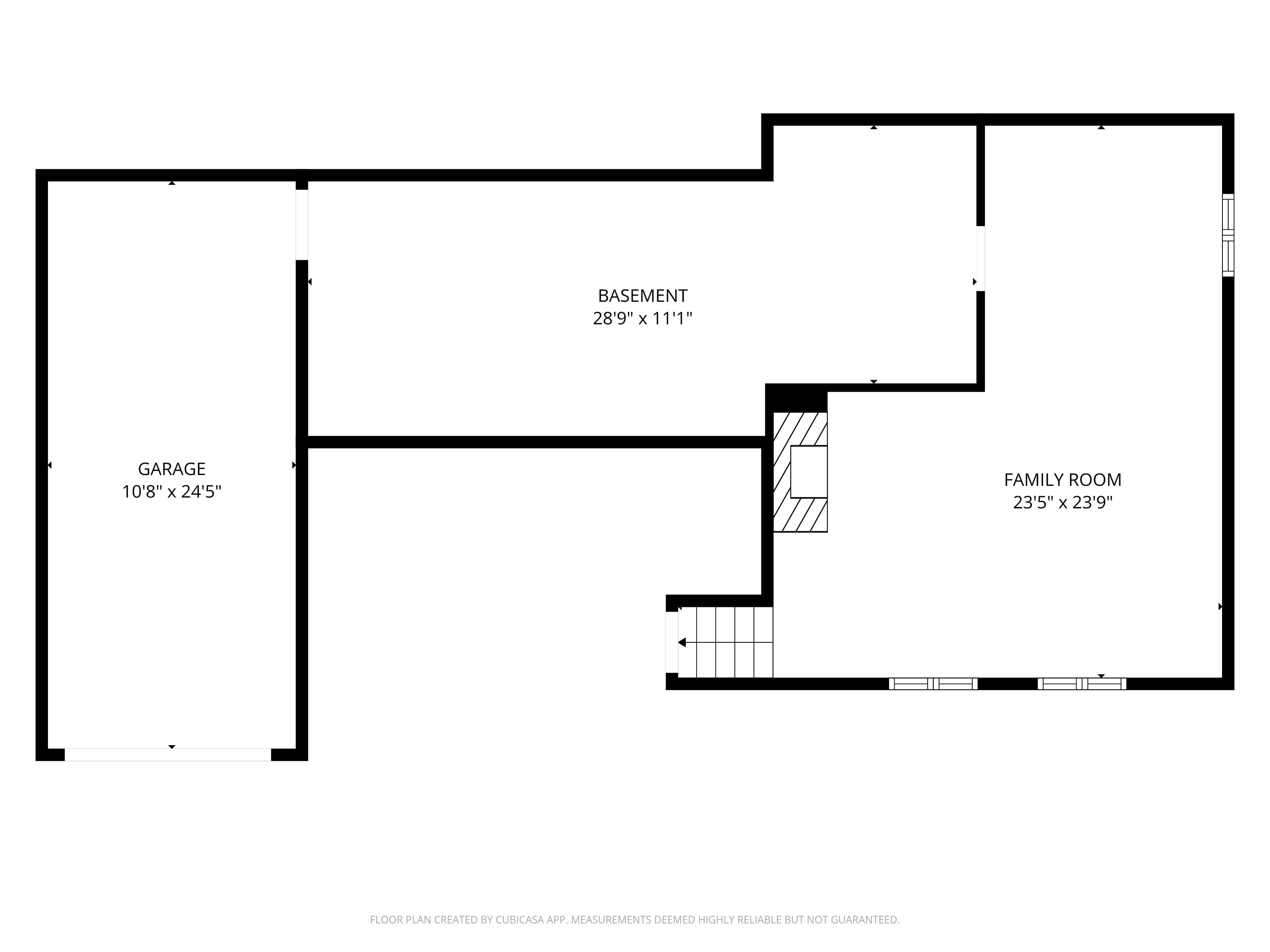 4375 Mill Court floor plan — 1st Floor