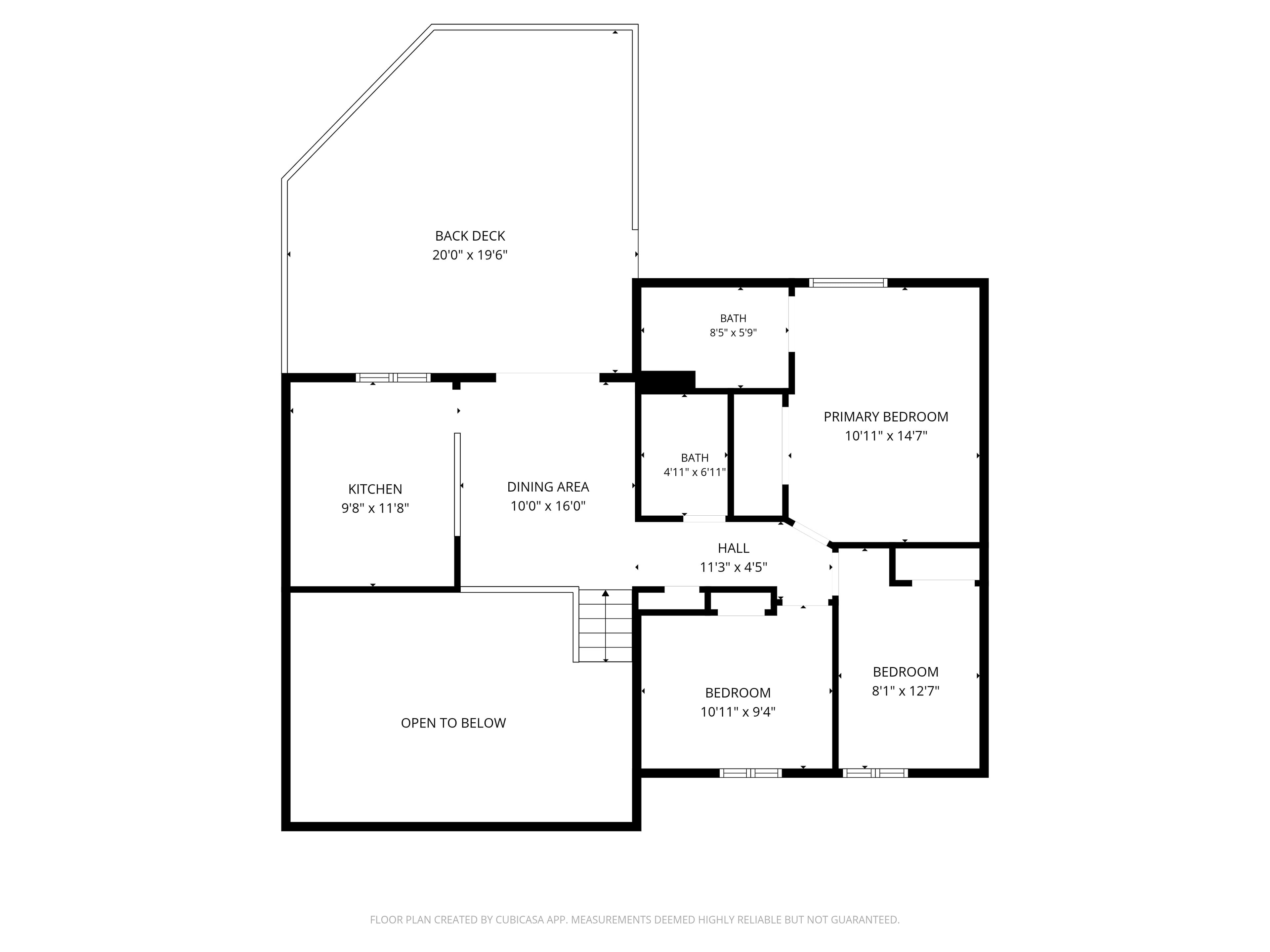 4375 Mill Court floor plan — 3rd Floor