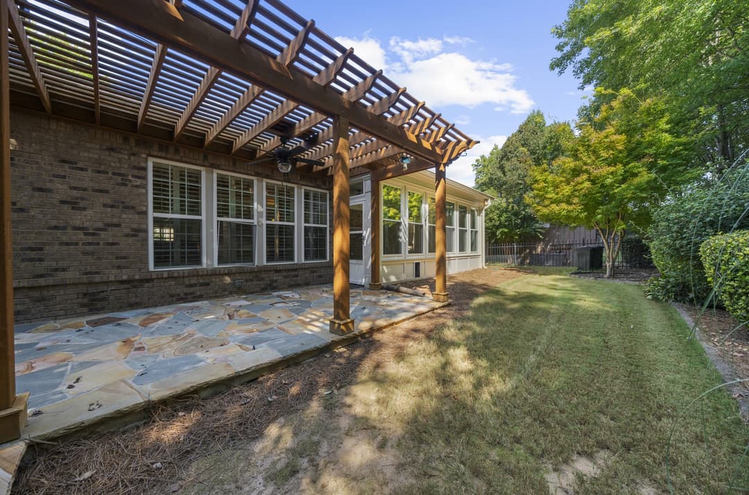 Interior and property view 14 of 6585 Vickery Post Lane, Cumming GA — a ranch home in the Vickery Lake community