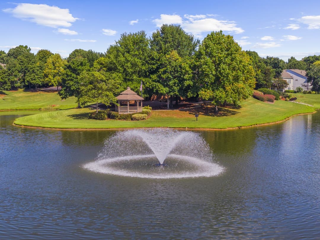 Aerial view 15 of 6585 Vickery Post Lane, Cumming GA — Vickery Lake community