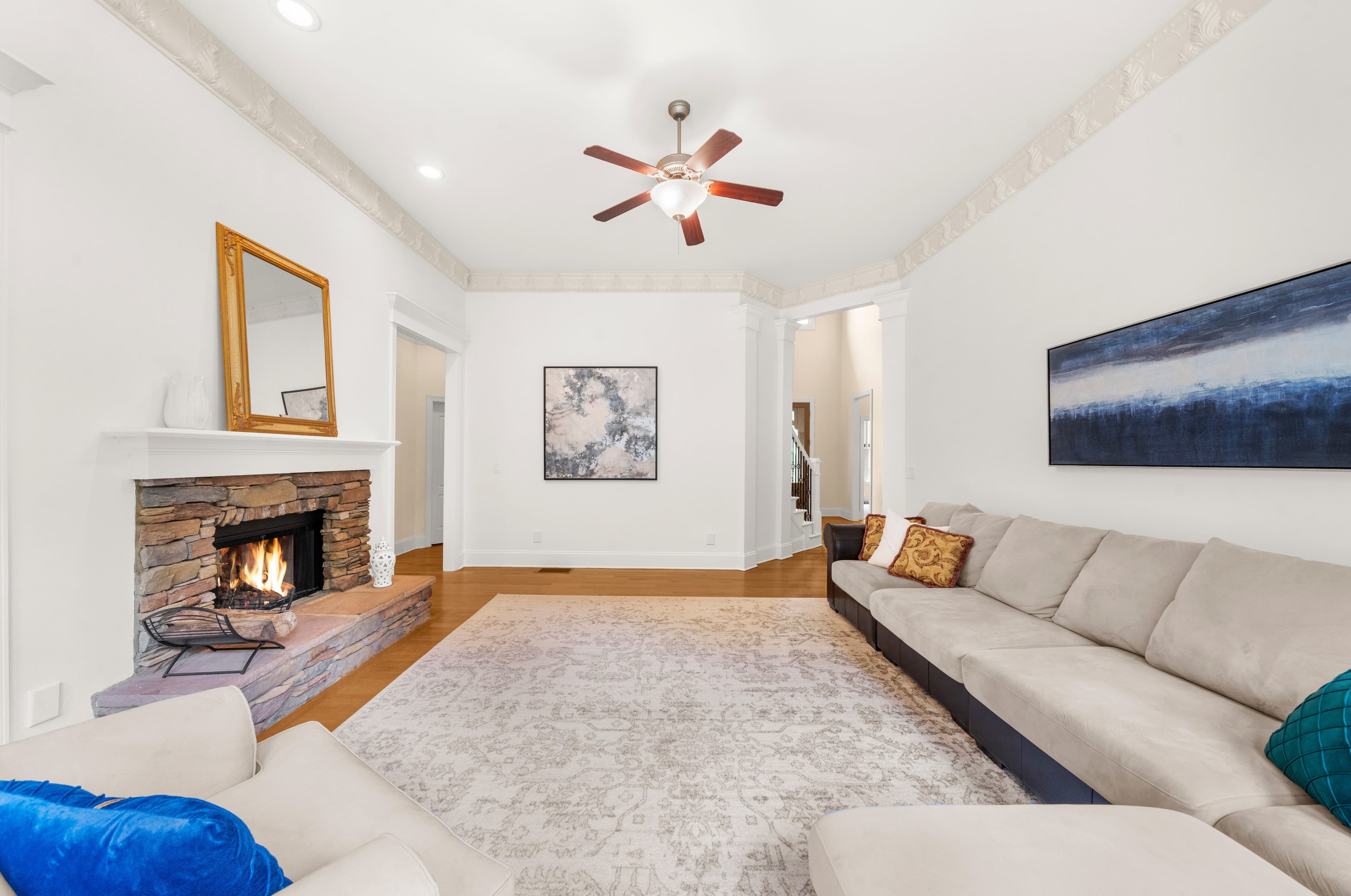 7530 Wandering Oak Way — bedrooms & bathrooms