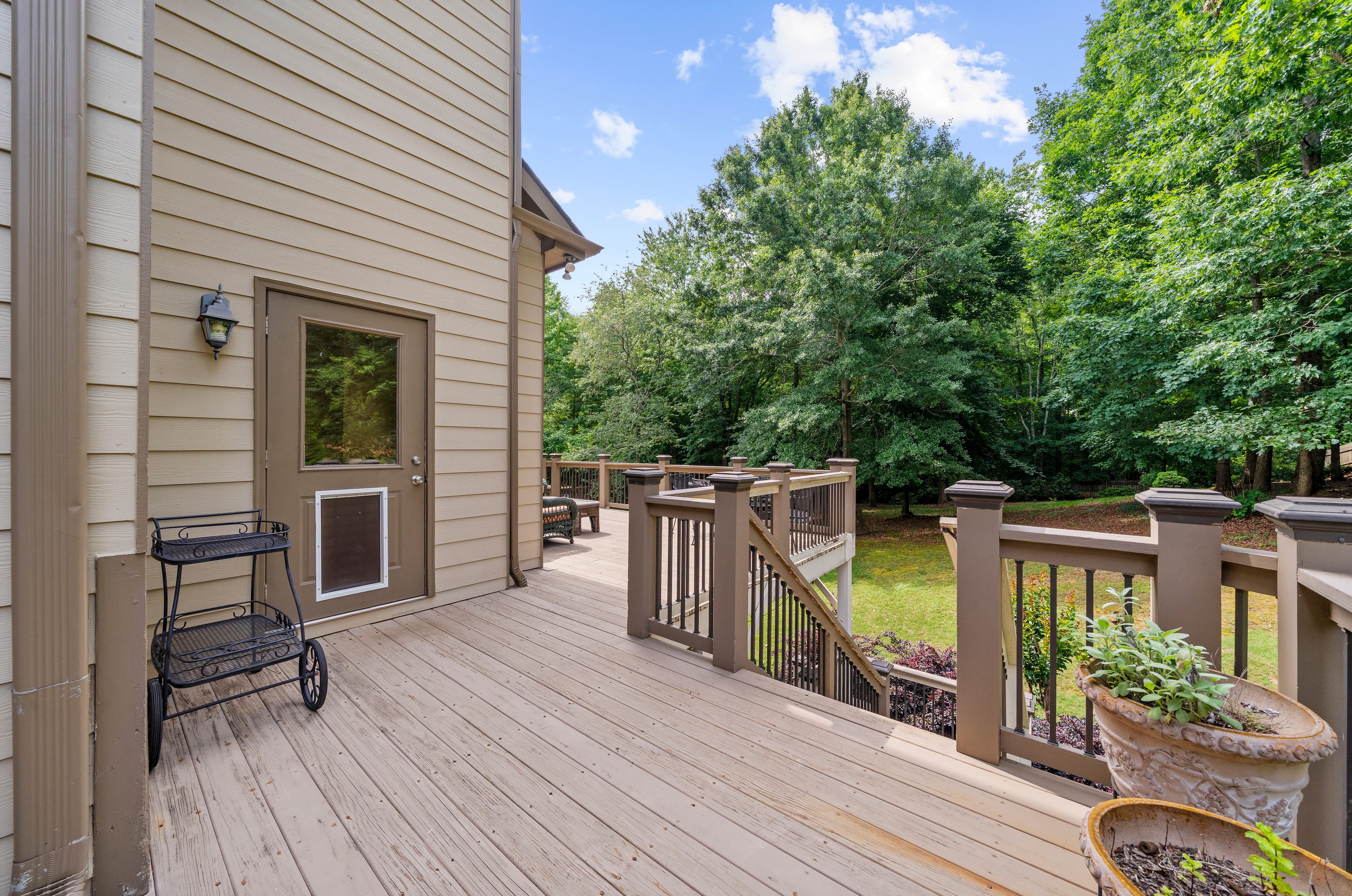 7530 Wandering Oak Way — terrace level & outdoor