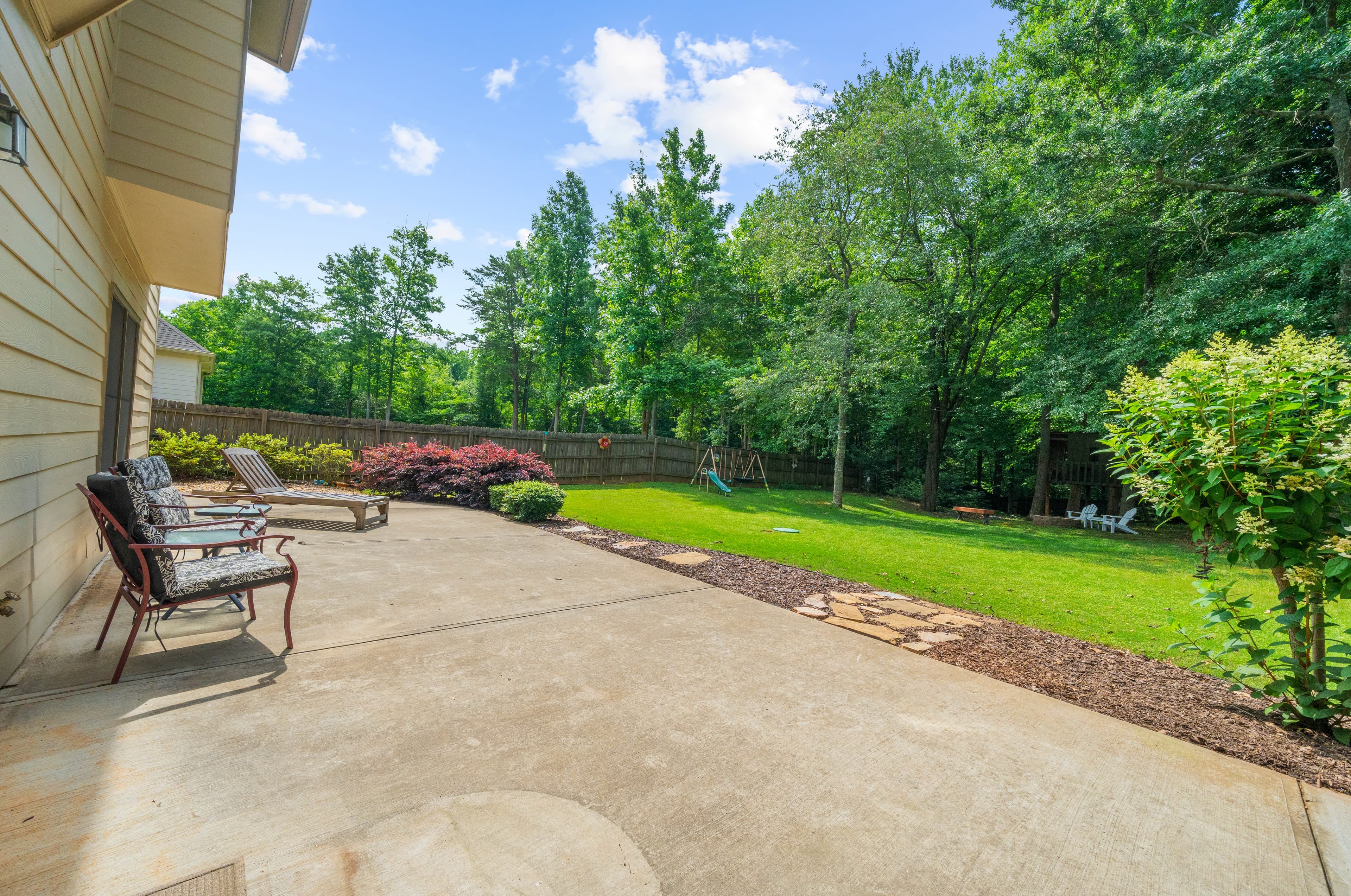 7530 Wandering Oak Way — terrace level & outdoor