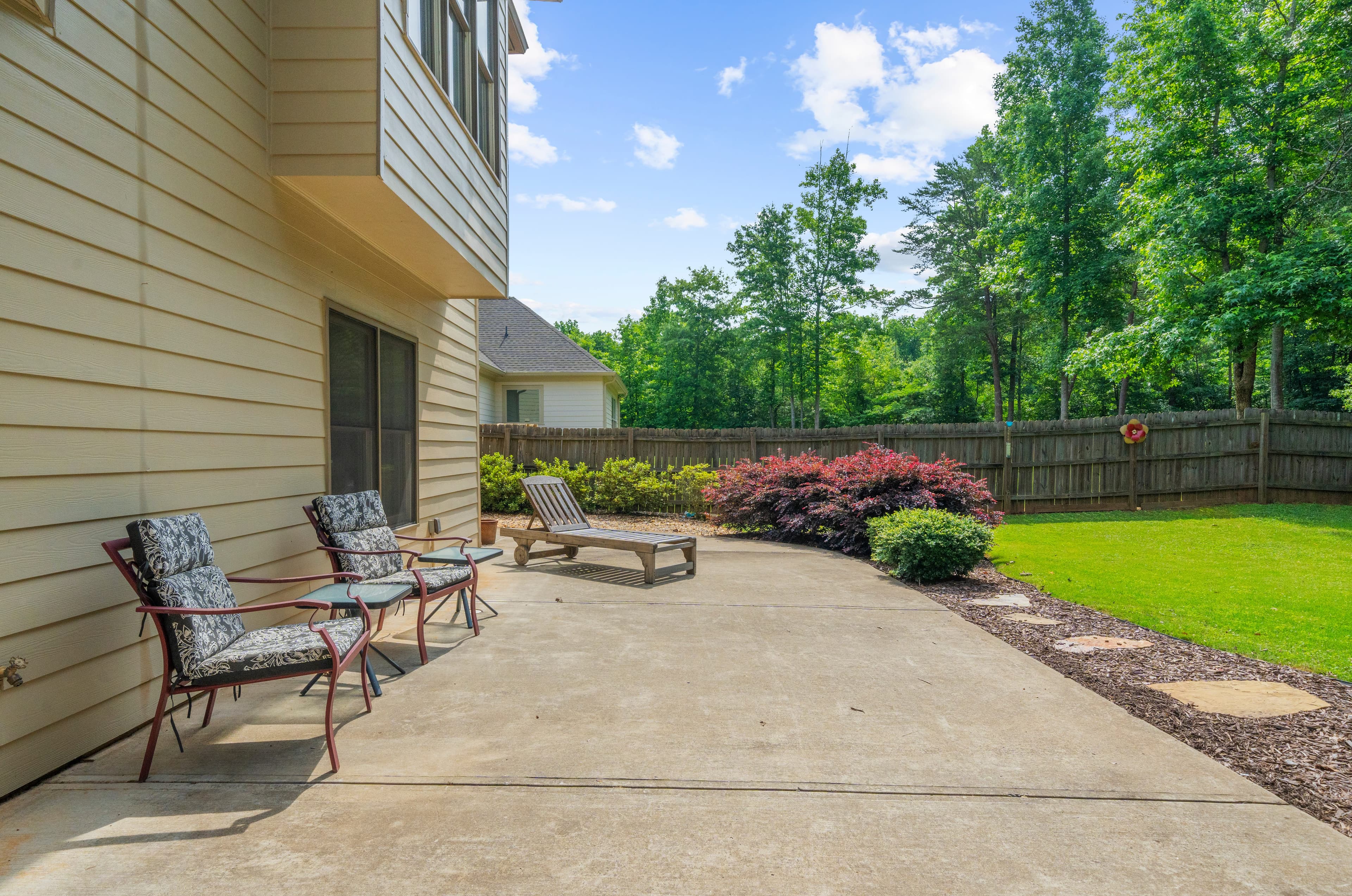 7530 Wandering Oak Way — terrace level & outdoor