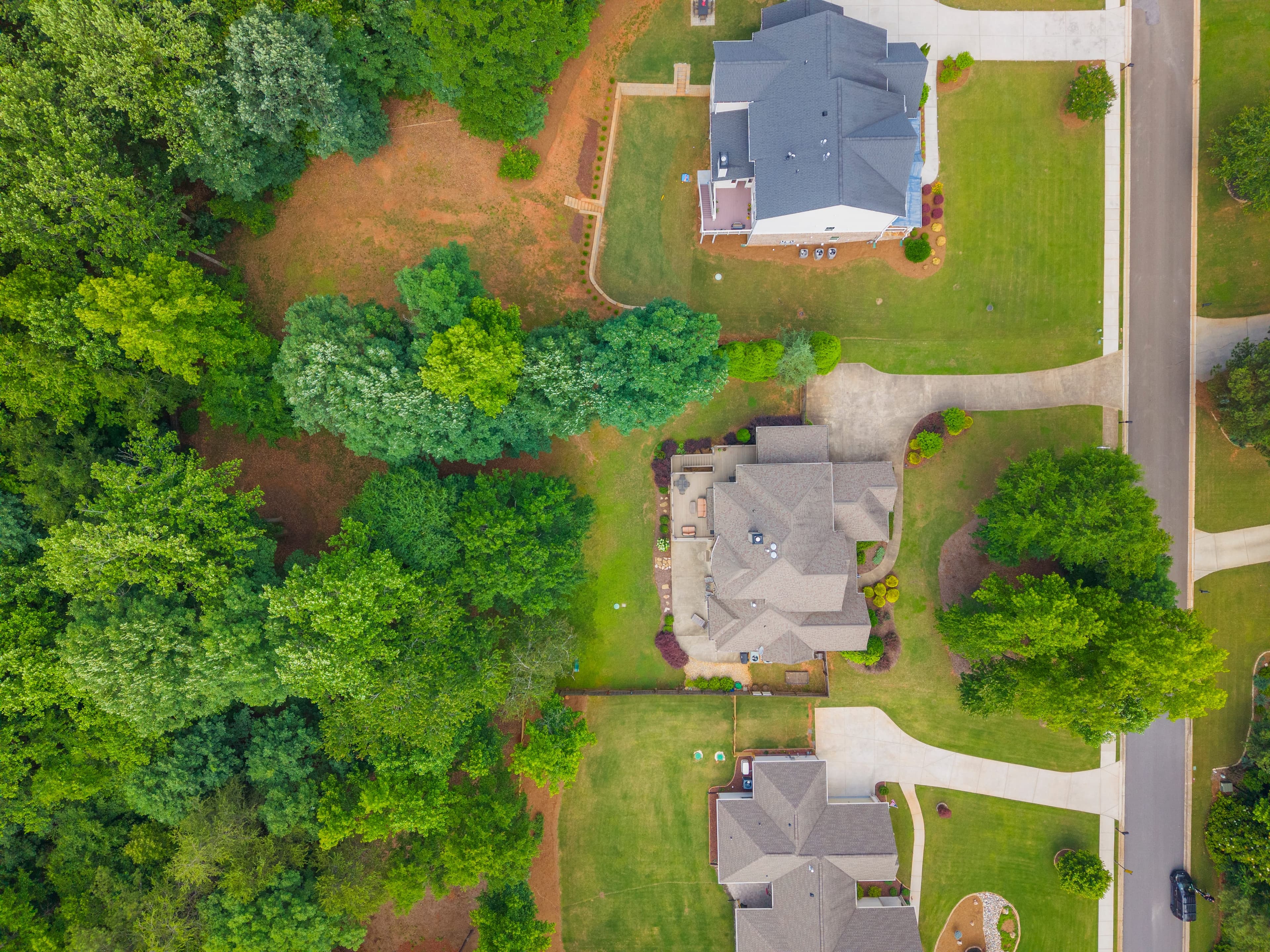 7530 Wandering Oak Way — aerial views