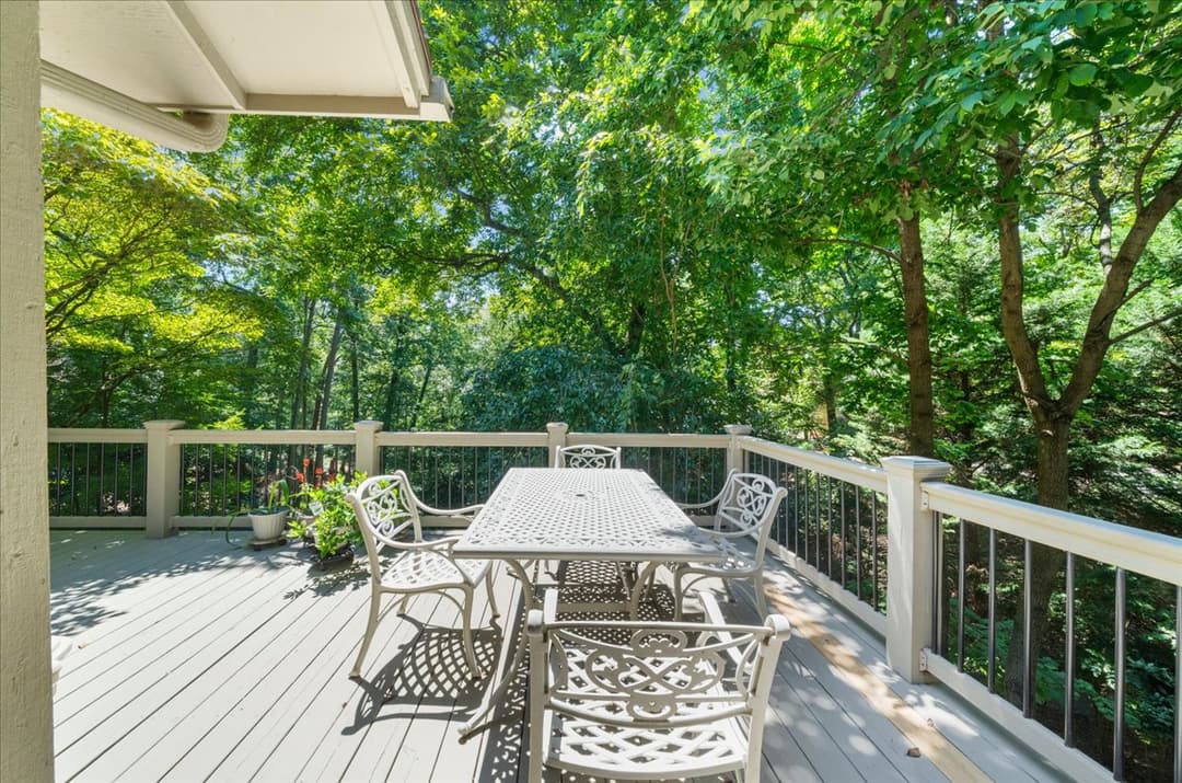 7865 Robin Rd — bedroom with hardwood floors
