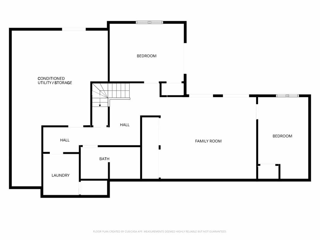 7865 Robin Rd Lower Level floor plan