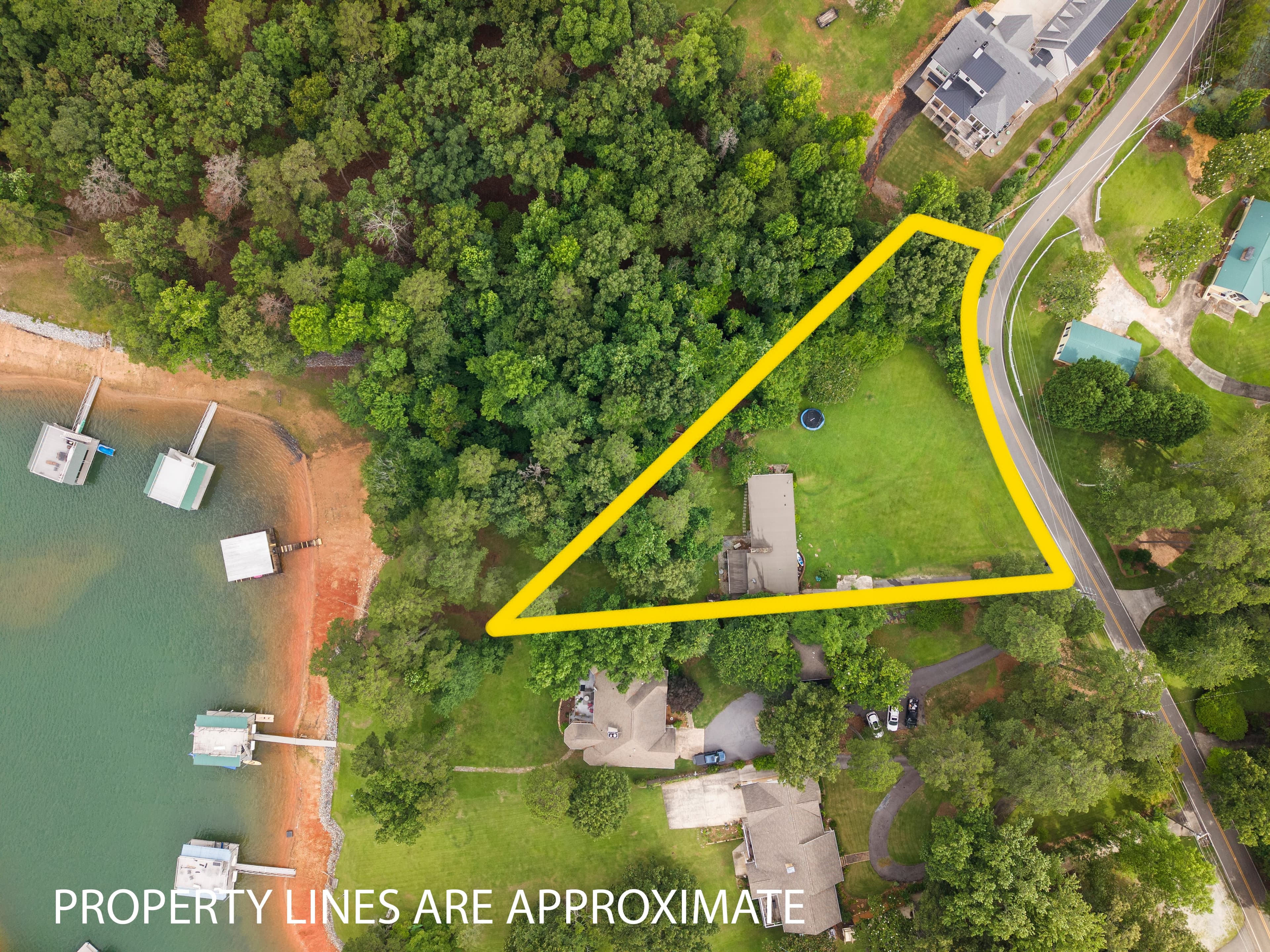 Opportunity in Deer Creek Shores aerial view