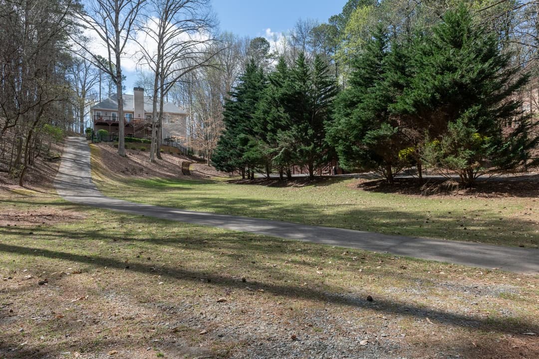 Backyard and Path to Dock 1868 Buford Dam Rd at 1868 buford dam