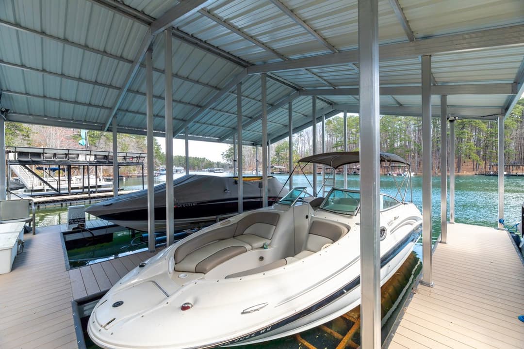 Boat and Dock 1868 Buford Dam Rd at 1868 buford dam