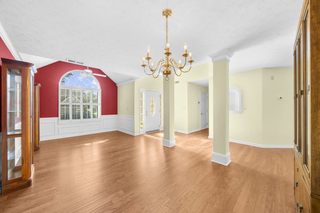 Interior and property view 9 of 1010 Bradford Drive, Roswell GA — three-bedroom home in the Crabapple Creek neighborhood