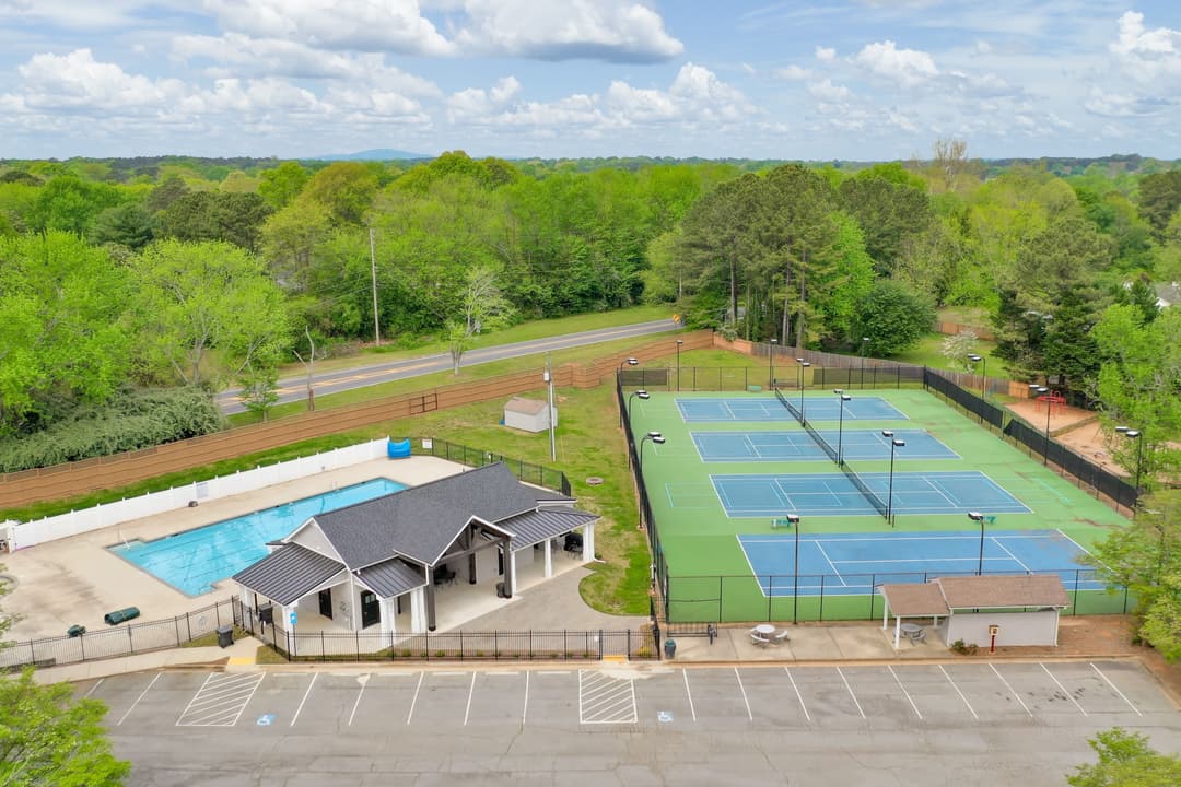 14 The HOA includes pool 2 tennis court facilities 2 playgrounds and 2 clubhouses scaled at 200 saddle horn circle