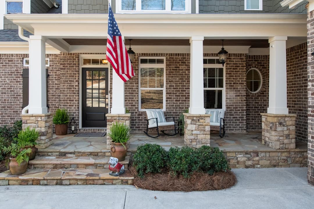 03. Imagine rocking on your front porch enjoying the private setting of your front yard scaled at 6880 nantucket cove