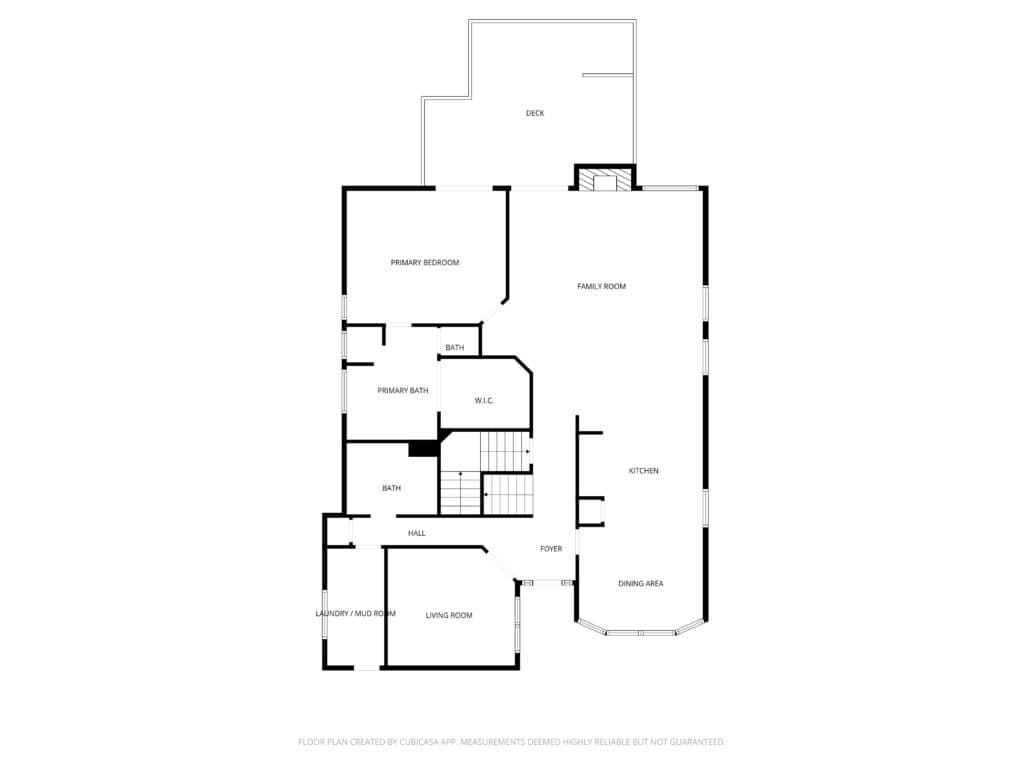 Main Level floor plan