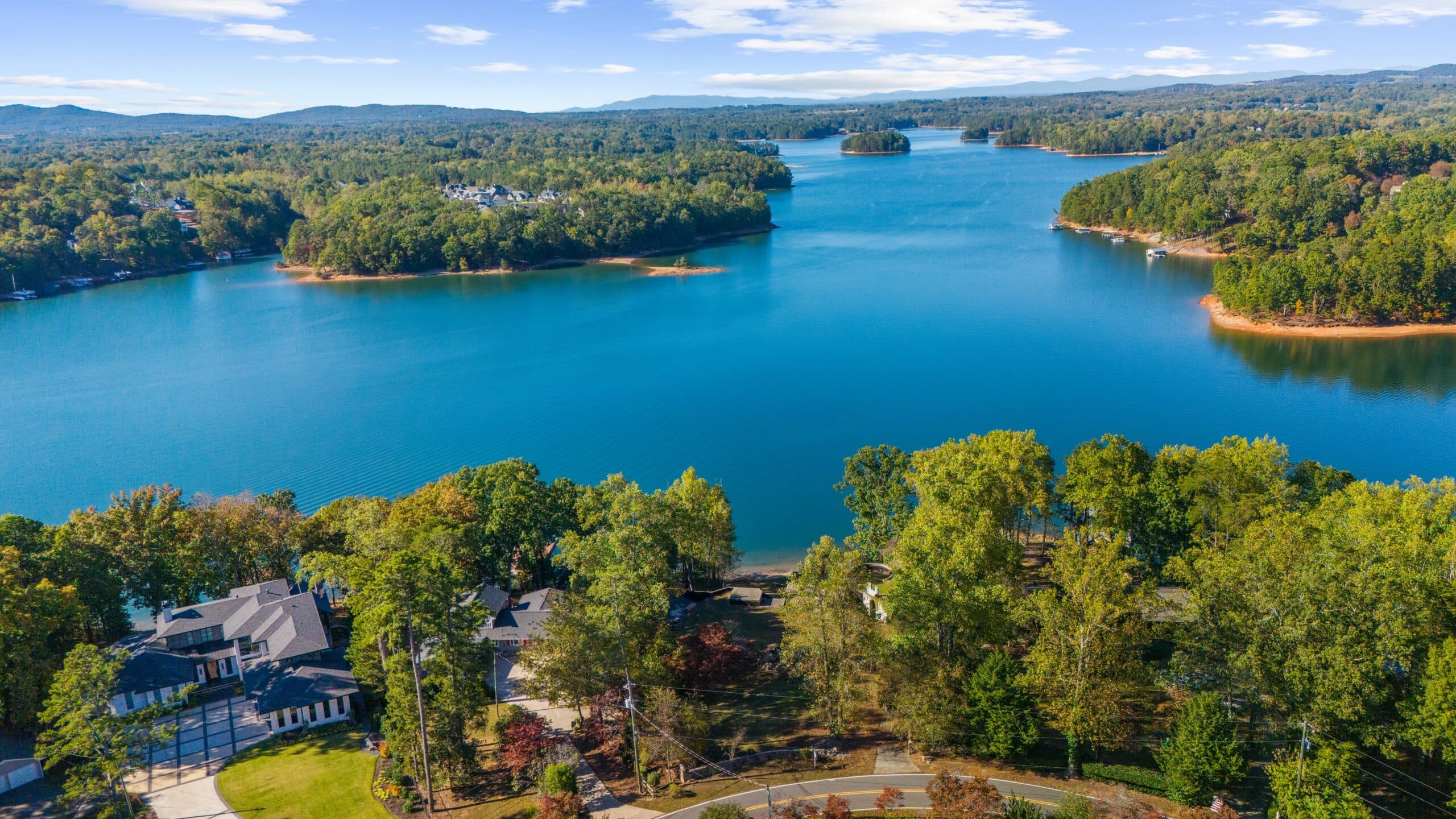 Grace Manor on Lanier aerial view