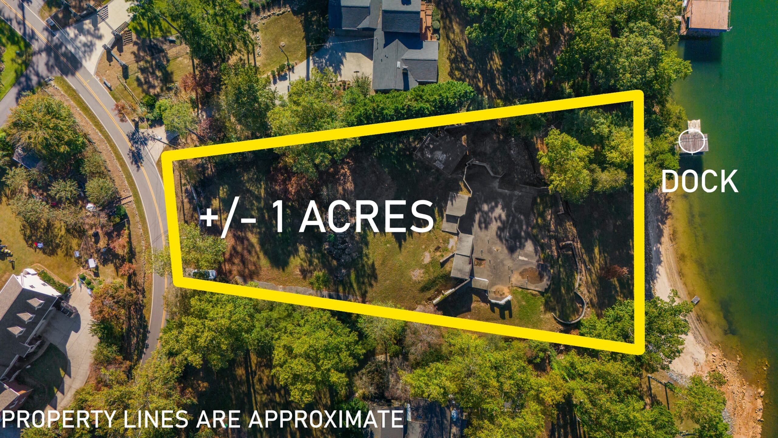 Grace Manor on Lanier aerial view
