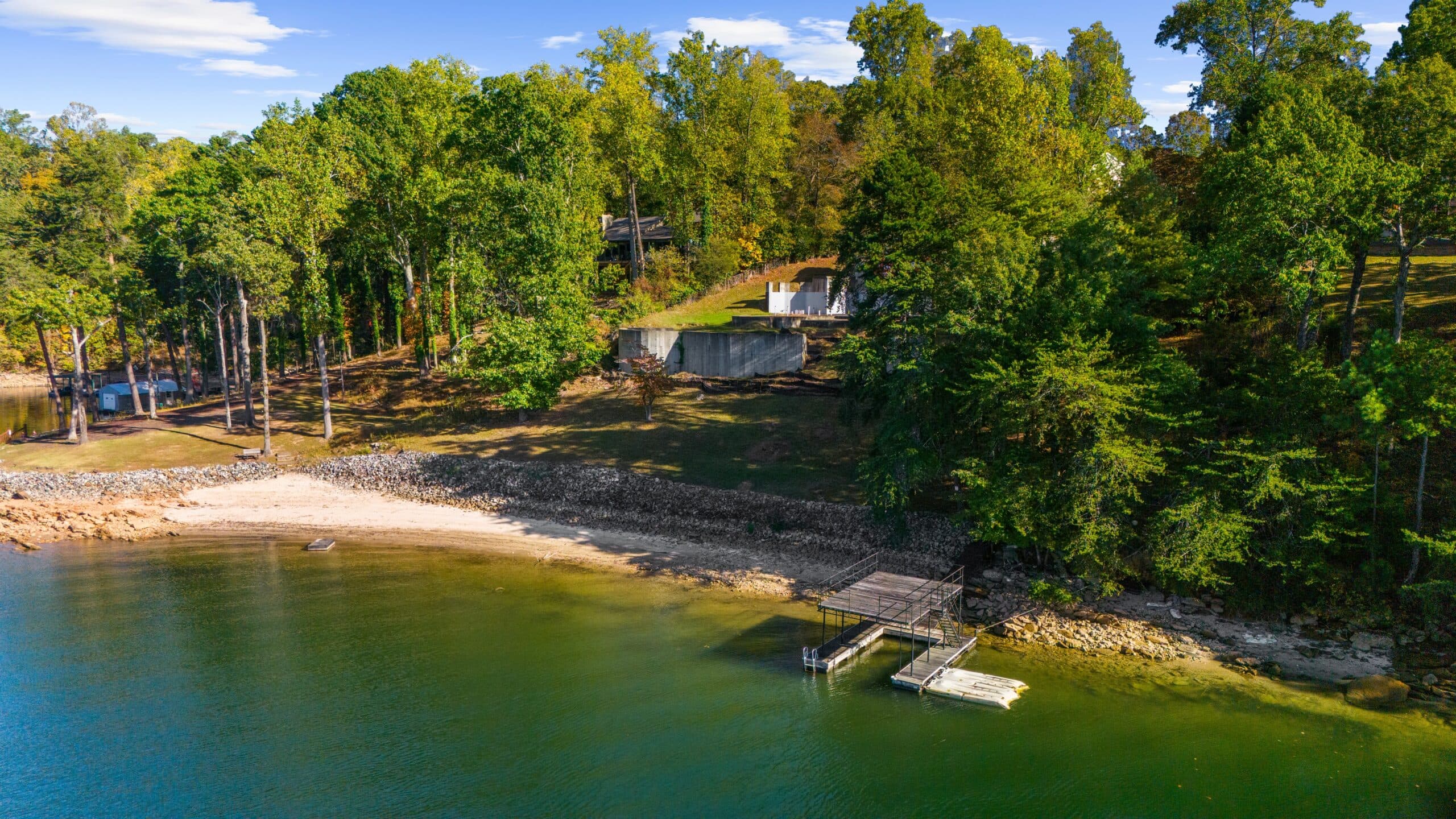 Grace Manor on Lanier aerial view