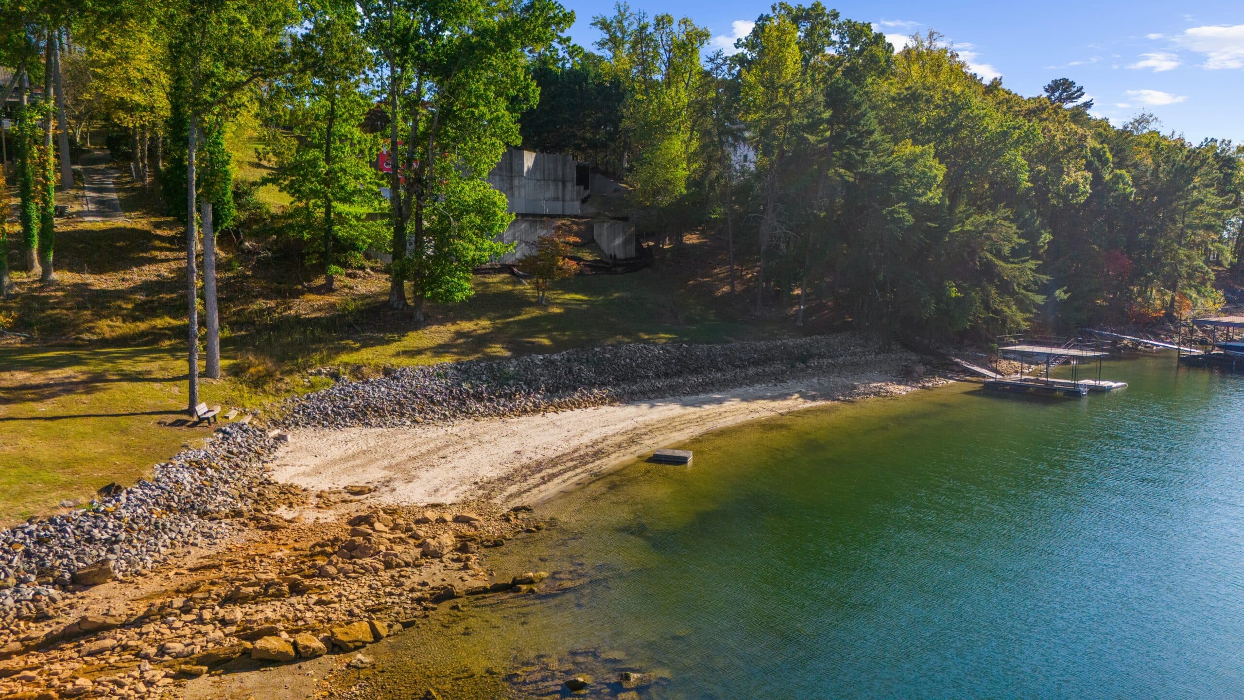 Grace Manor on Lanier aerial view