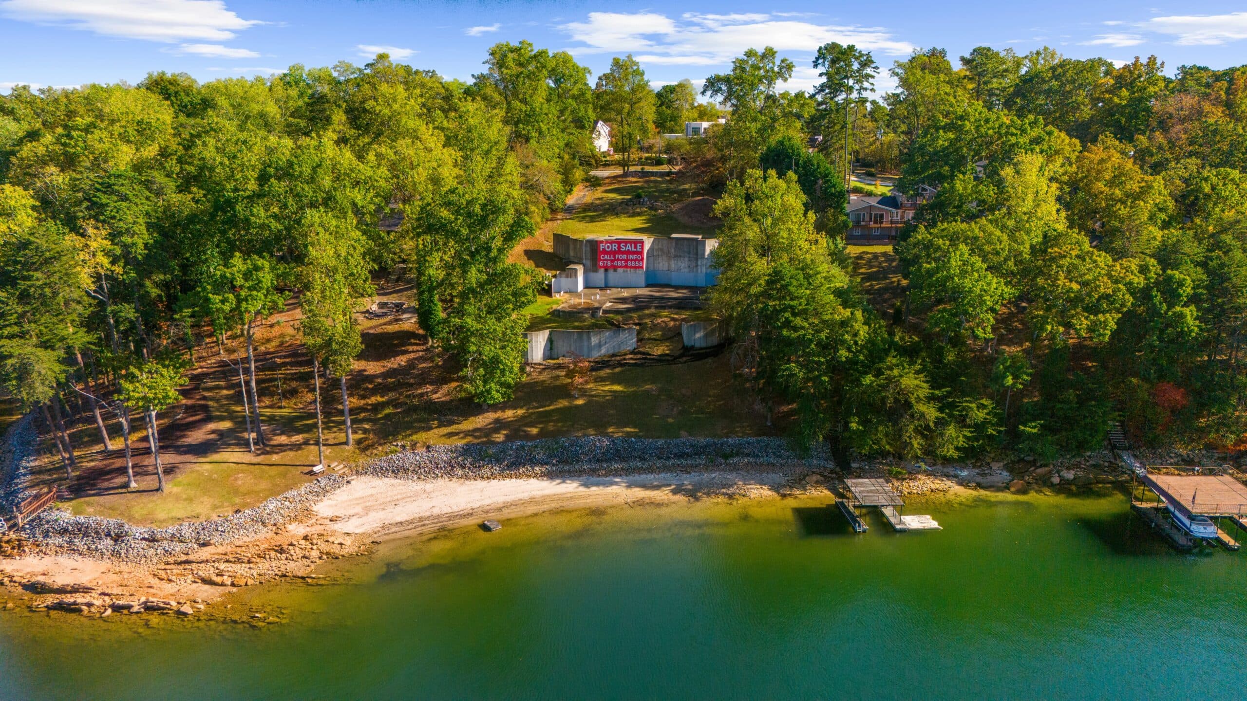 Grace Manor on Lanier aerial view