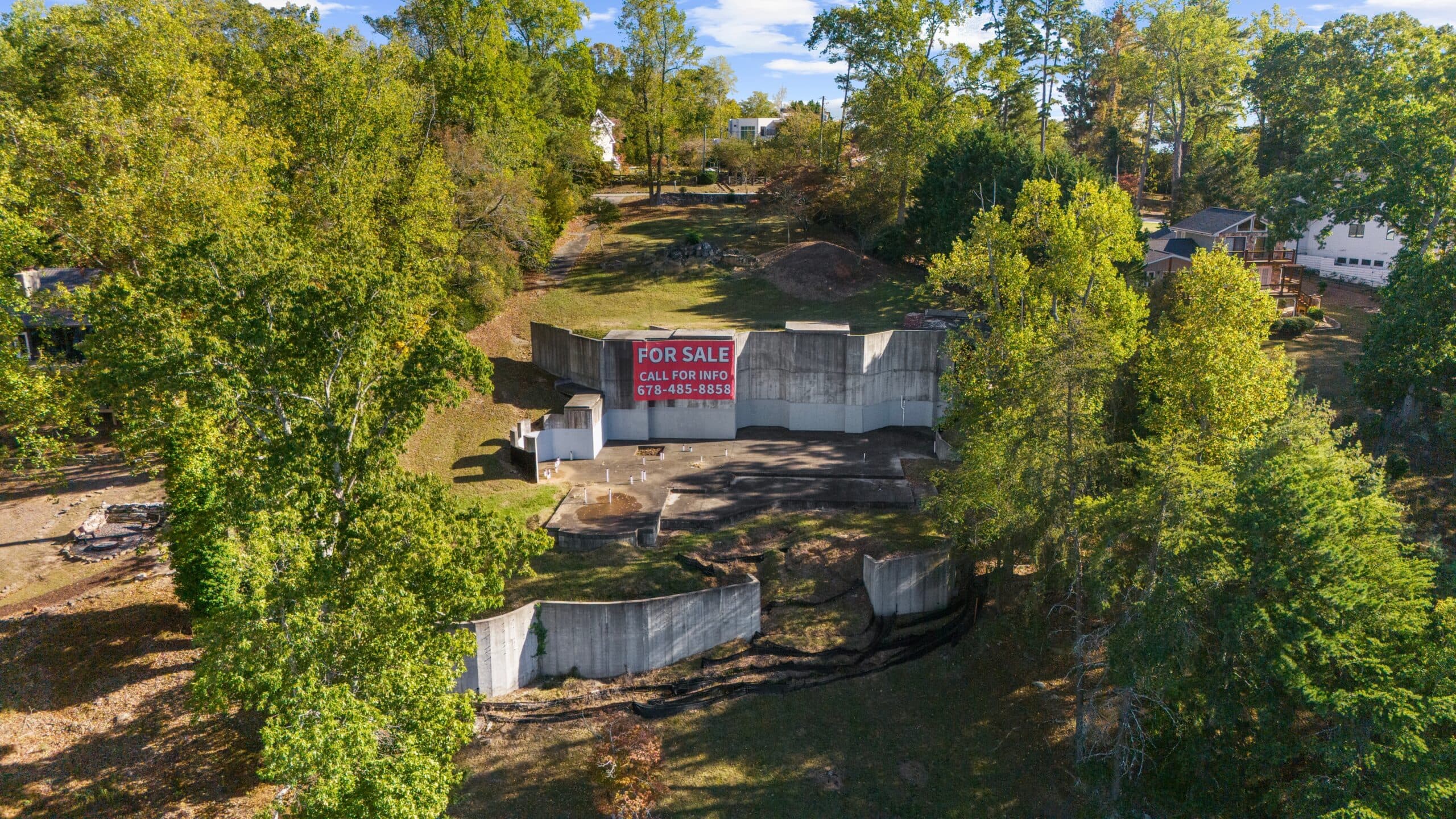 Grace Manor on Lanier aerial view