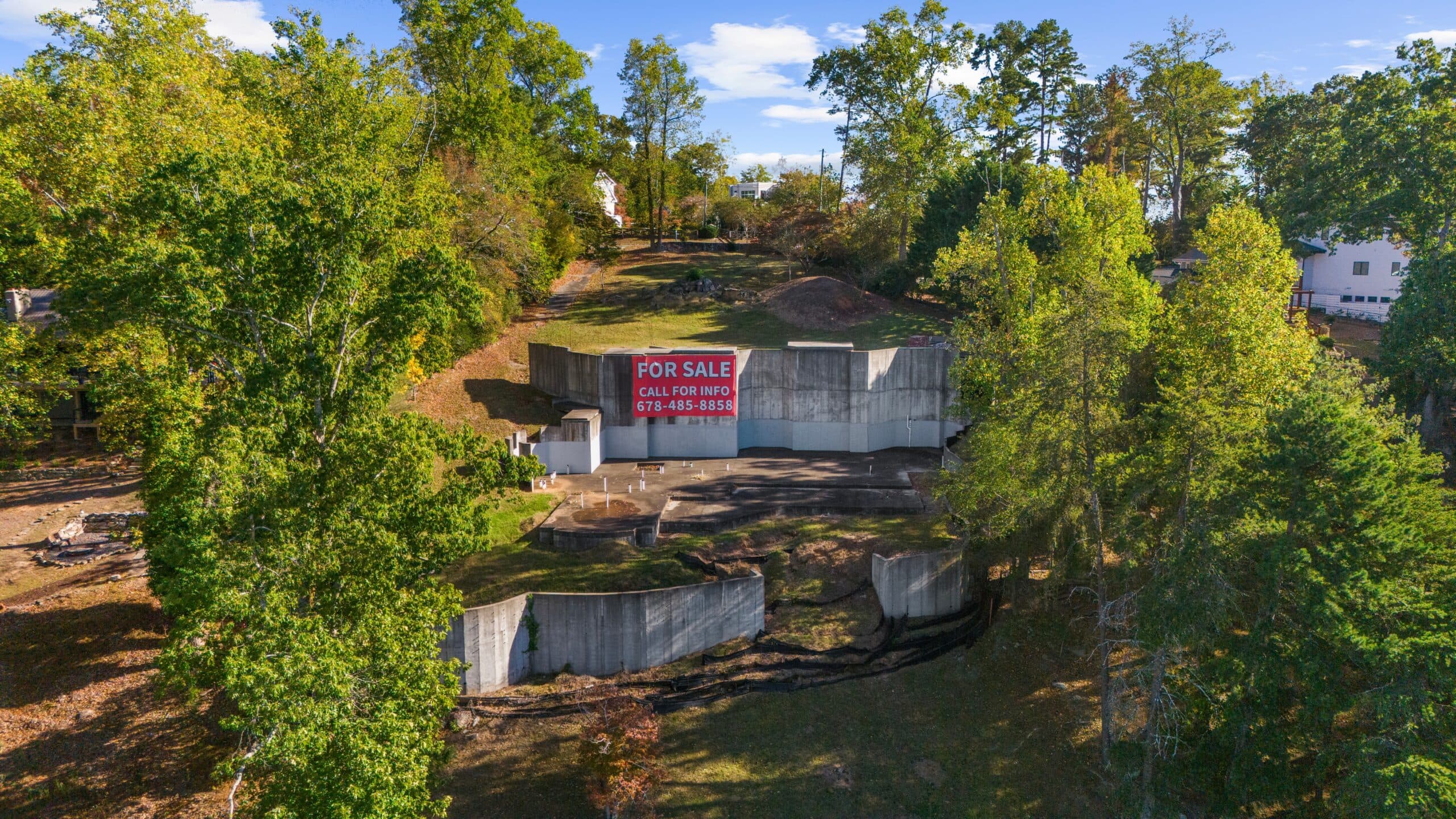 Grace Manor on Lanier aerial view