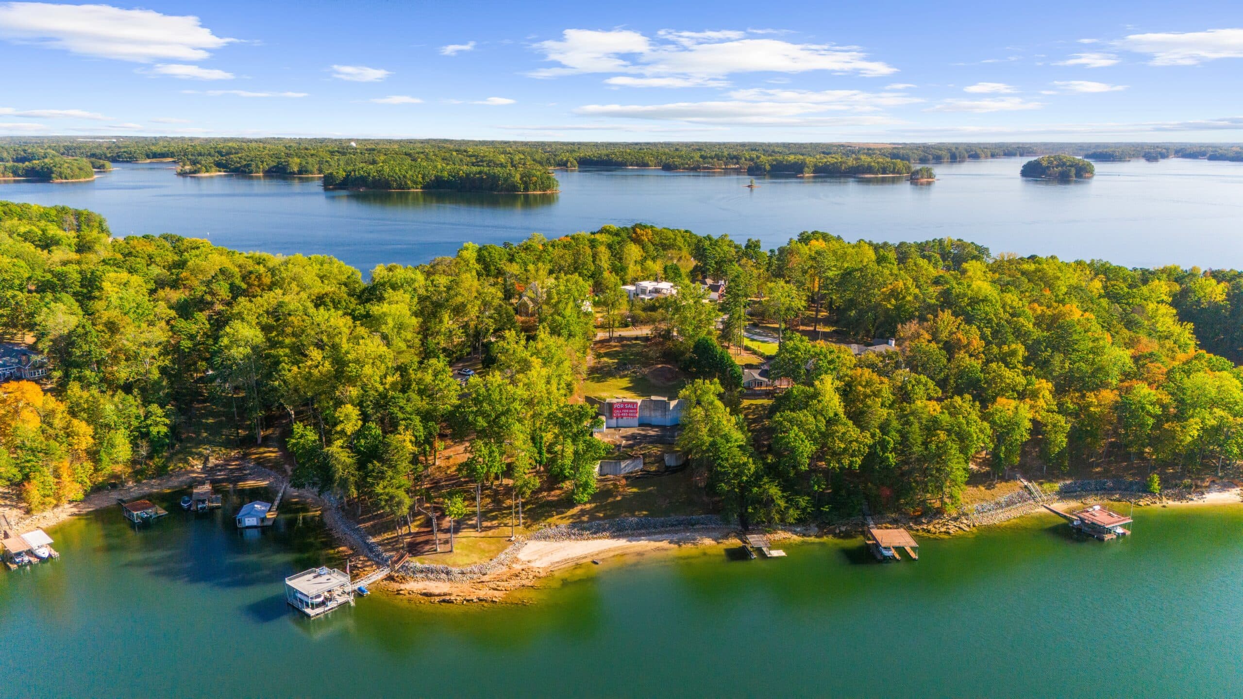Grace Manor on Lanier aerial view