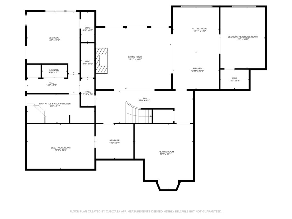 Terrace Basement Level Floor Plan