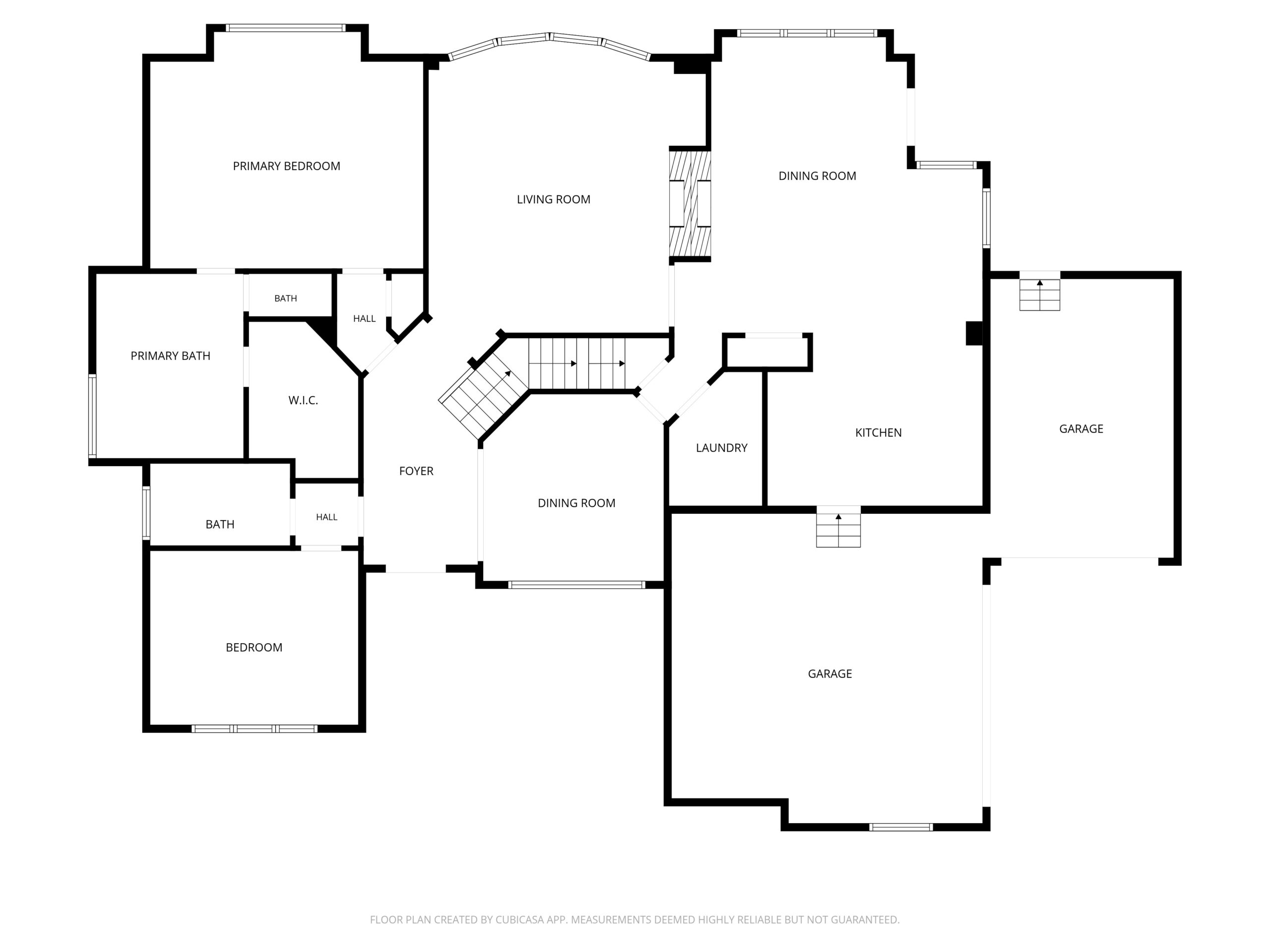 7530 Wandering Oak Way Main Level floor plan